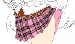 漫画女孩裙子,漫画女孩的时尚演绎